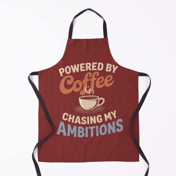 Item preview, Powered By Coffee Chasing My Ambitions designed and sold by BhadzCheetah.