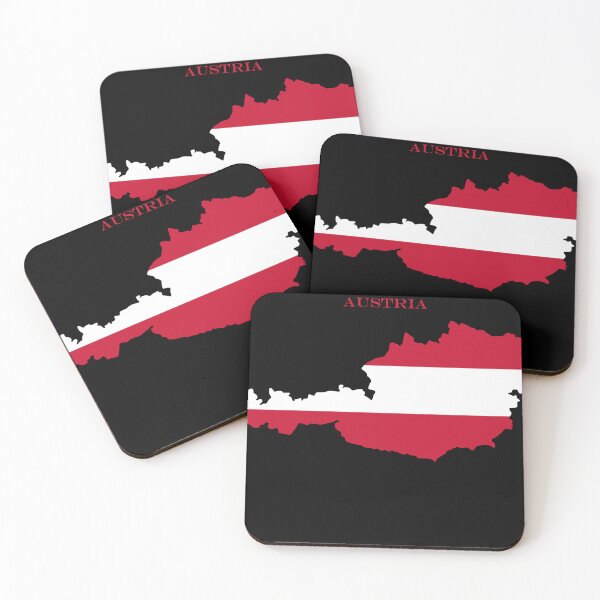 Item preview, Austria Map Flag Silhouette Austrian Pride Gift designed and sold by NTGUILTY.