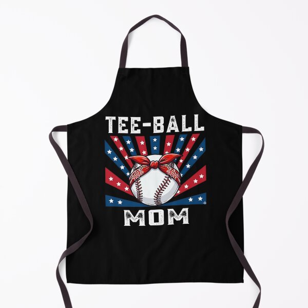Item preview, Patriotic Tee Ball Mom Baseball Shirt designed and sold by LarryMBrown.