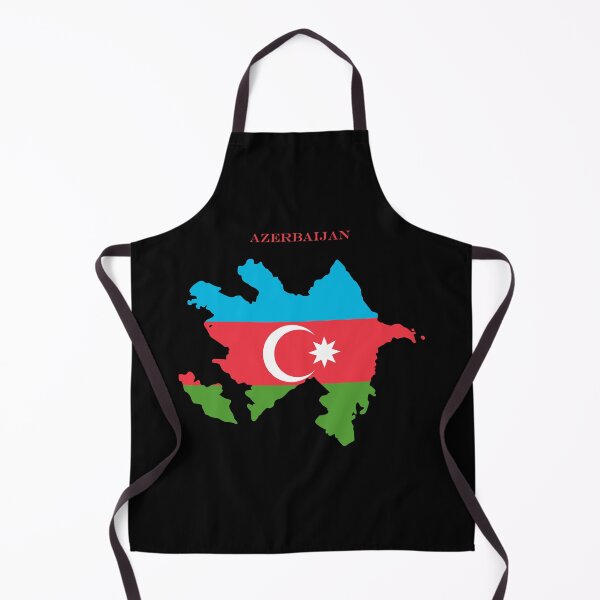 Item preview, Azerbaijan Map Flag Silhouette Azerbaijani Pride Gift designed and sold by NTGUILTY.