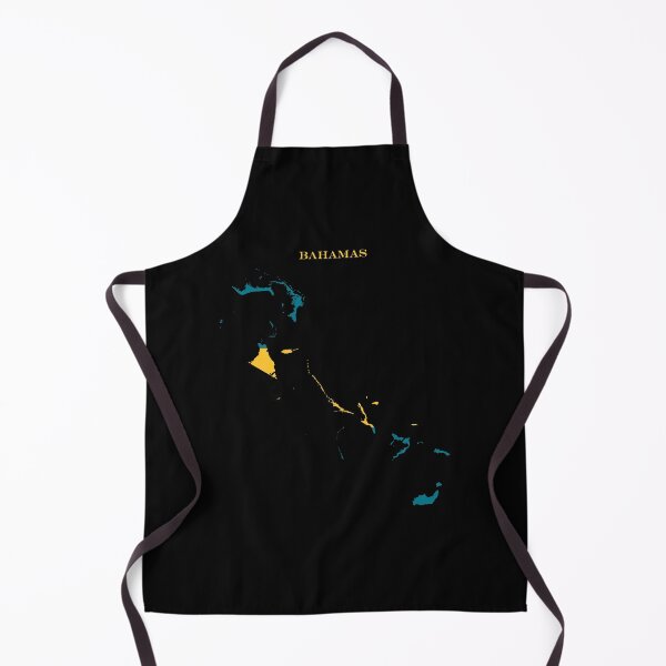 Item preview, Bahamas Map Flag Silhouette Bahamian Heritage Gift designed and sold by NTGUILTY.
