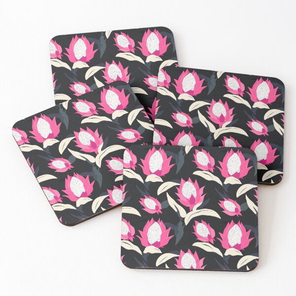 Item preview, Dragonfruit Dreams | Pink Tropical Pattern designed and sold by sundayclay.