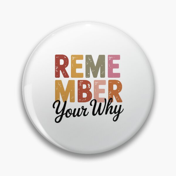 Item preview, Remember your why motivational and inspirational quotes designed and sold by Love Between Pages.