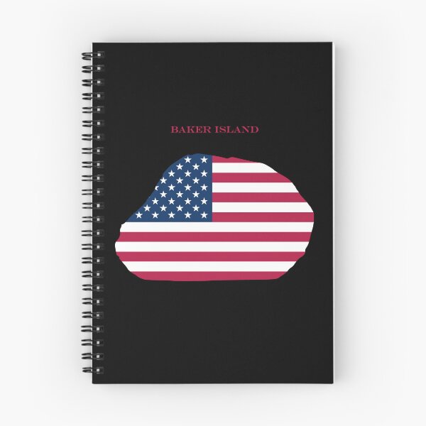 Item preview, Baker Island Map Flag Silhouette US Minor Outlying Islands Gift designed and sold by NTGUILTY.