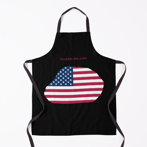 Item preview, Baker Island Map Flag Silhouette US Minor Outlying Islands Gift designed and sold by NTGUILTY.