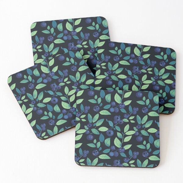 Item preview, Blueberry Bliss | Blueberry Seamless Pattern designed and sold by sundayclay.