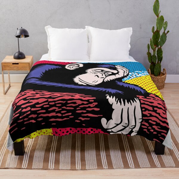 Item preview, Reflective Chimpanzee in Pop Art Style designed and sold by lautir.