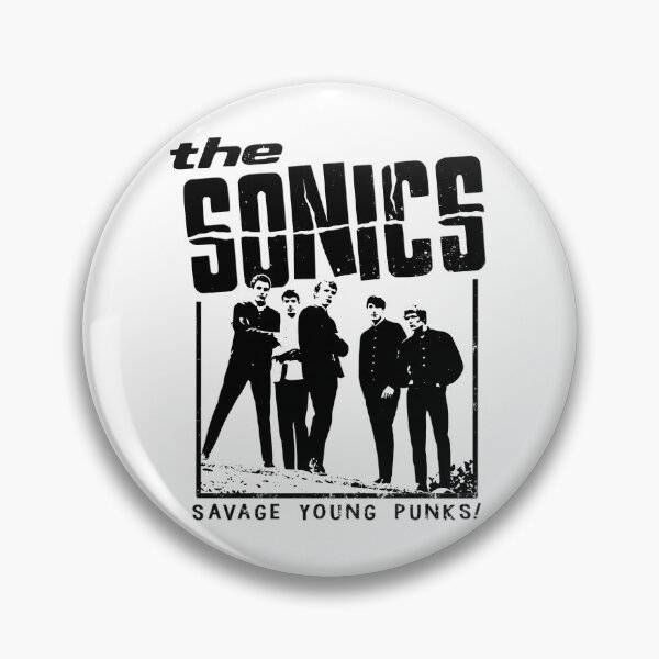Item preview, The Sonics Black Classic Savage Young Punks designed and sold by zelbeus.