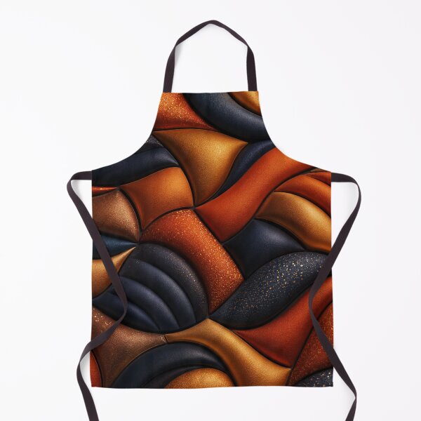 Item preview, Burnt Orange & Navy Inflated Abstract designed and sold by Bellassi.