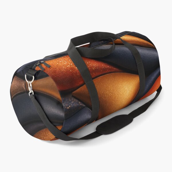 Item preview, Burnt Orange & Navy Inflated Abstract designed and sold by Bellassi.