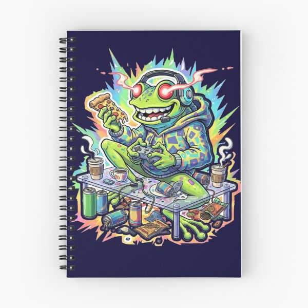 Item preview, Hyper Gaming Frog Design designed and sold by ChaosNest.