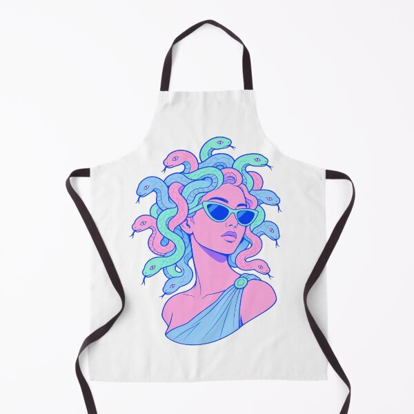 Item preview, Retro‑Pop Medusa – Pastel Sunglasses Gorgon Design designed and sold by majesty-prints.
