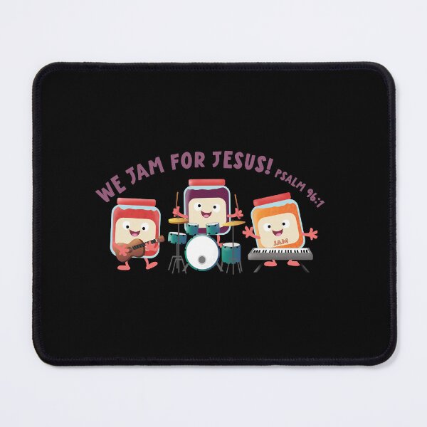 Item preview, Jam for Jesus cute christian praise cartoon bible verse for kids designed and sold by FrogFactory.