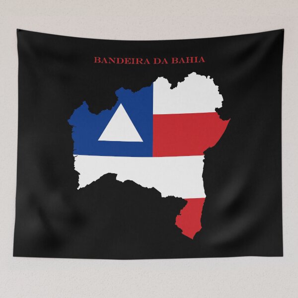 Item preview, Bahia Brazil Map Flag Silhouette Brazilian Pride Gift designed and sold by NTGUILTY.