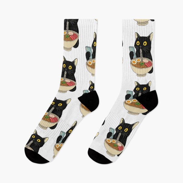 Item preview, Funny Cat Ramen  designed and sold by AtanacioBridget.