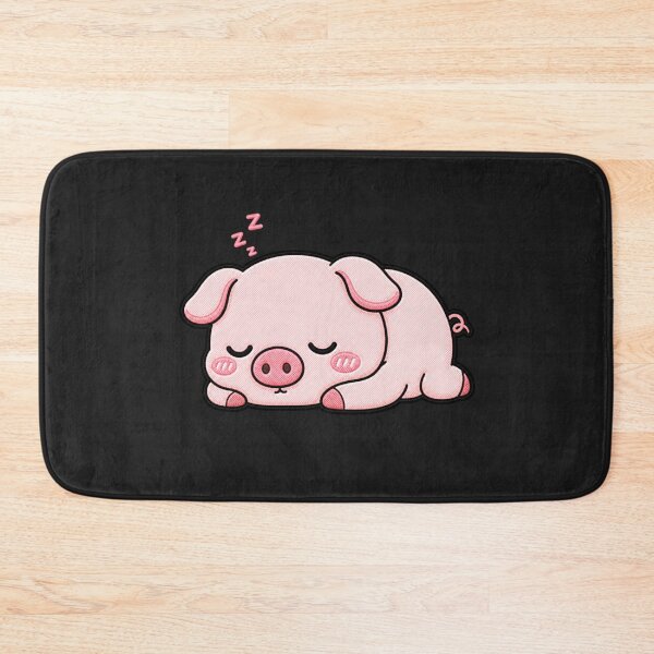 Item preview, Sleepy Pig Cute Kawaii Cartoon Design designed and sold by ColorSplash123.