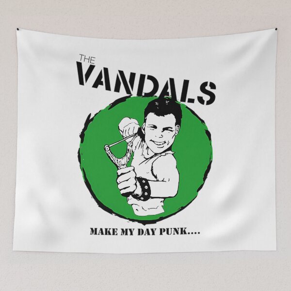 Item preview,  The Vandals Make My Day Punk Rock Fanart Design designed and sold by zelbeus.