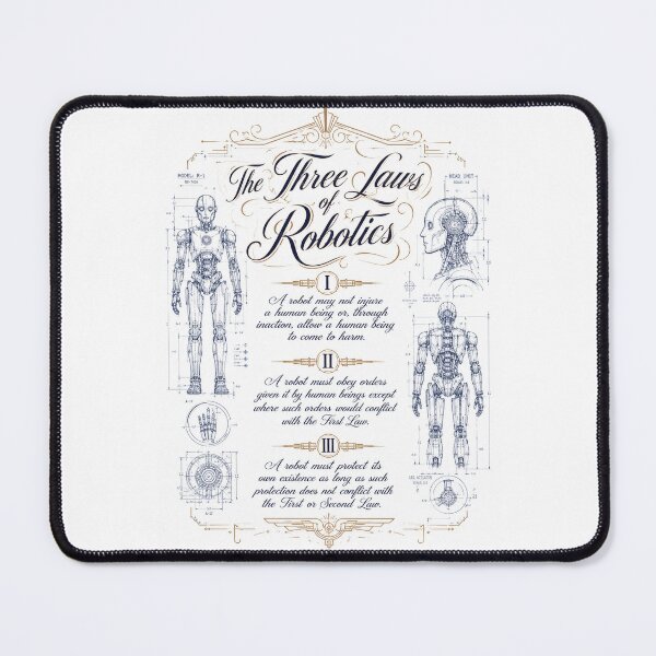 Item preview, The Three Laws of Robotics designed and sold by mukraker.