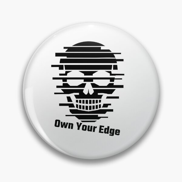 Item preview, Edgy Skull Graphic T-Shirt – Own Your Edge Streetwear Tee for Men & Women designed and sold by quietvisualsco.