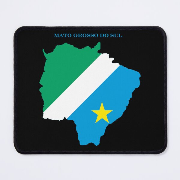 Item preview, Mato Grosso do Sul Brazil Map Flag Silhouette Pride Gift designed and sold by NTGUILTY.