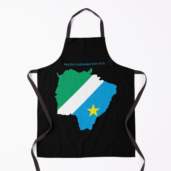 Item preview, Mato Grosso do Sul Brazil Map Flag Silhouette Pride Gift designed and sold by NTGUILTY.