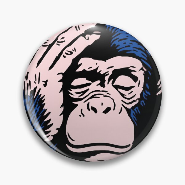 Item preview, Chimpanzee in Vibrant Pop Art Style designed and sold by lautir.