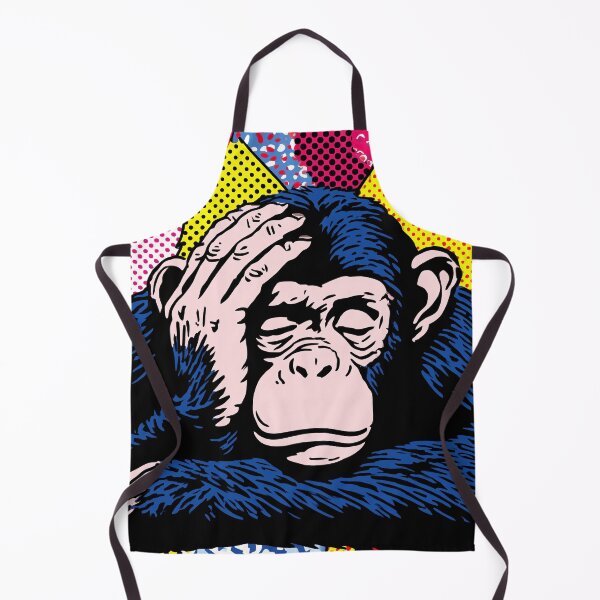 Item preview, Chimpanzee in Vibrant Pop Art Style designed and sold by lautir.
