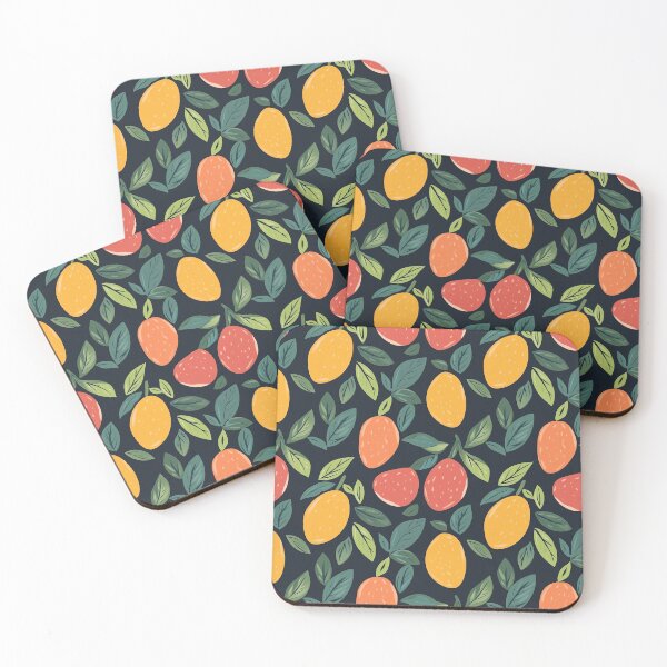 Item preview, Mango Melody | Tropical Mango Seamless Pattern designed and sold by sundayclay.