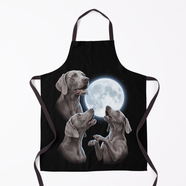 Item preview, Weimaraner Howling Moon Art Dog Owner designed and sold by TerryConnells.