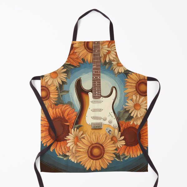 Item preview, Guitar in Bloom - World Music Day designed and sold by Art-Arcade6.