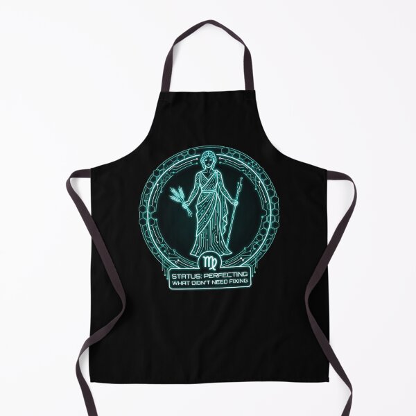Aperçu de l'œuvre Statut Cyberpunk Vierge - Design Astrologique Drôle et Parfait créée et vendue par StillWildink.