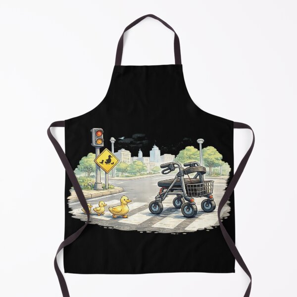 Item preview, Rollator and ducks - medical art designed and sold by DamioPolArt.