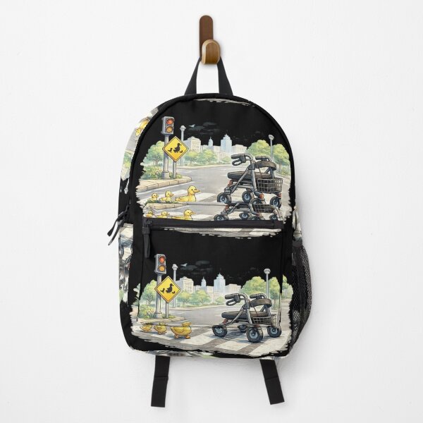 Item preview, Rollator and ducks - medical art designed and sold by DamioPolArt.