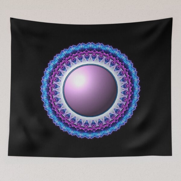 Item preview, Violet Crystal Mandala Orb designed and sold by ScreenPin.
