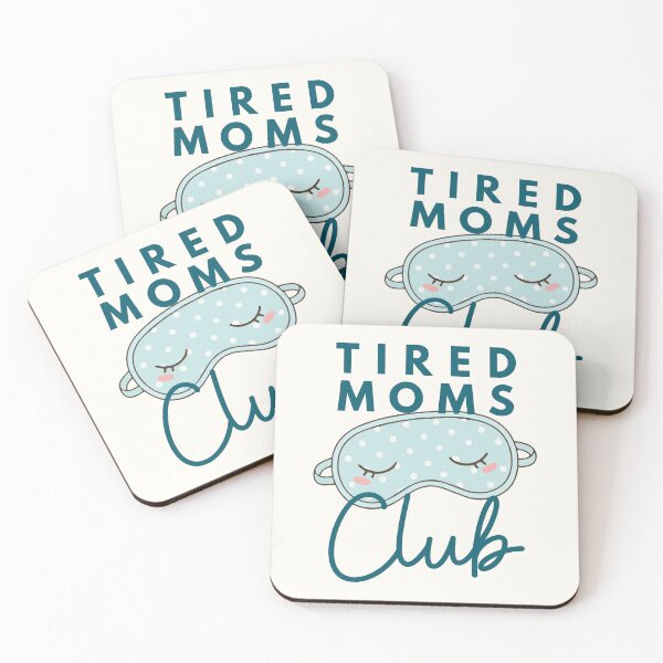 Item preview, Tired Moms Club No.4 designed and sold by NitaBG.