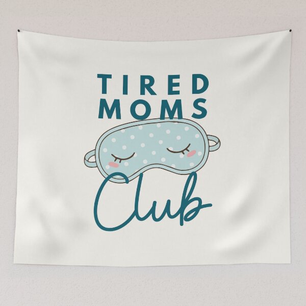 Item preview, Tired Moms Club No.4 designed and sold by NitaBG.