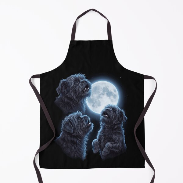 Item preview, Affenpinscher Howling Moon Art Dog Owner designed and sold by TerryConnells.