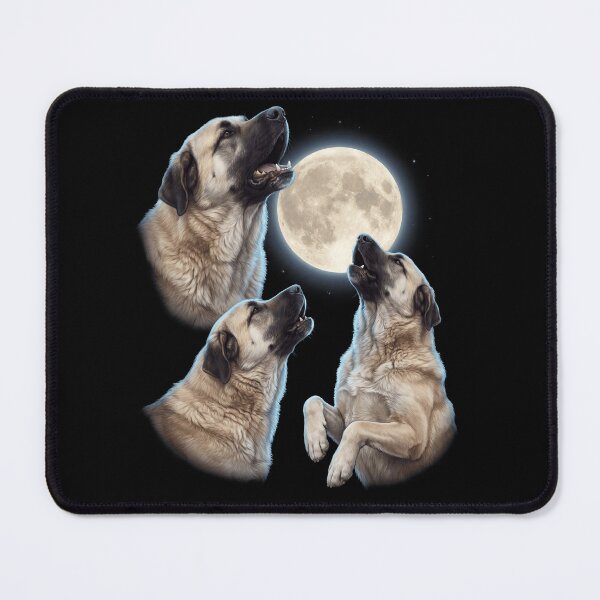 Item preview, Anatolian Shepherd Dog Howling Moon Art Dog Owner designed and sold by TerryConnells.