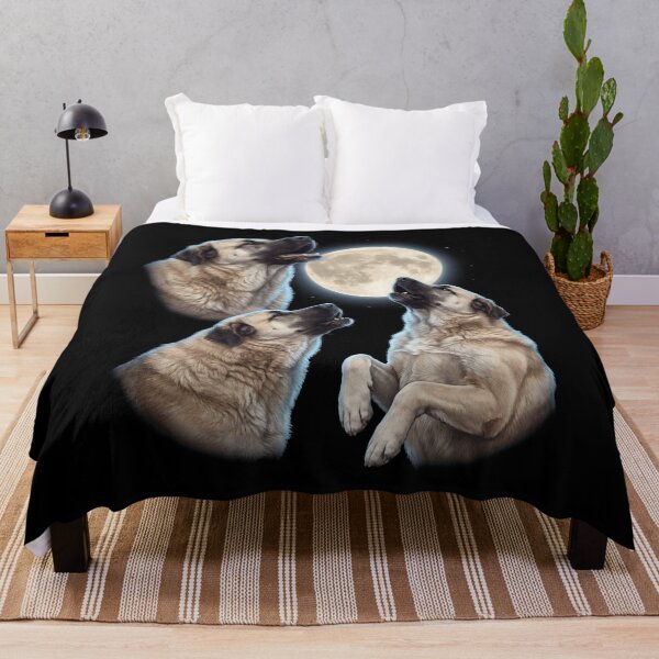 Item preview, Anatolian Shepherd Dog Howling Moon Art Dog Owner designed and sold by TerryConnells.