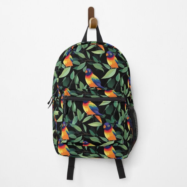 Item preview, Lorikeet Love | Rainbow Lorikeet Seamless Pattern designed and sold by sundayclay.