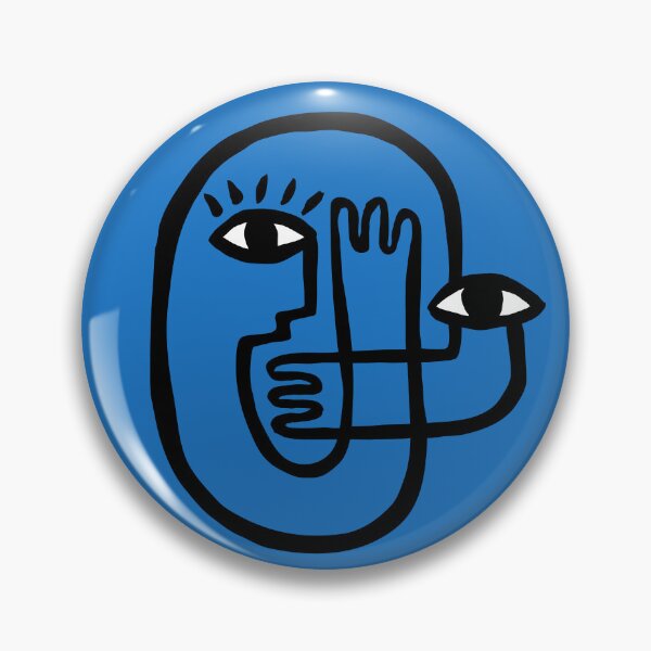 Item preview, Arms Crossed in Blue designed and sold by ceciliawaxberg.