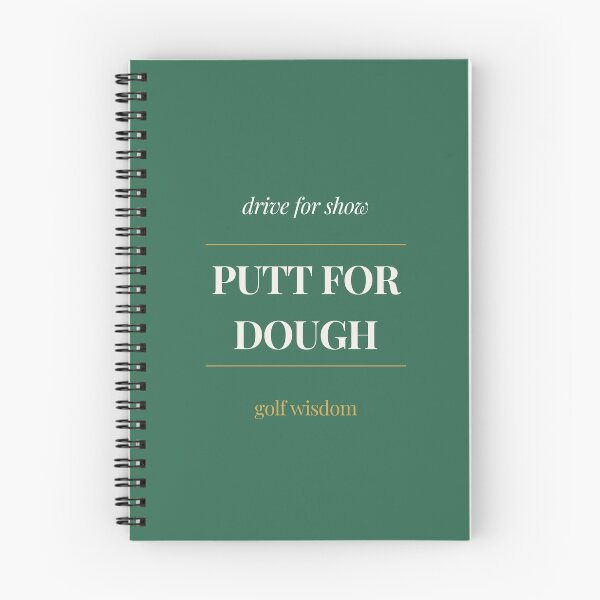 Item preview, Drive For Show Putt For Dough - Golf Wisdom Funny Quote Shirt designed and sold by ProdlyTees.
