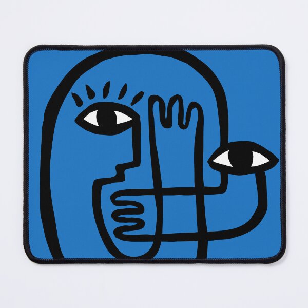 Item preview, Arms Crossed in Blue designed and sold by ceciliawaxberg.