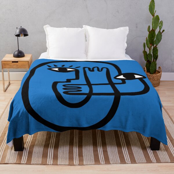 Item preview, Arms Crossed in Blue designed and sold by ceciliawaxberg.