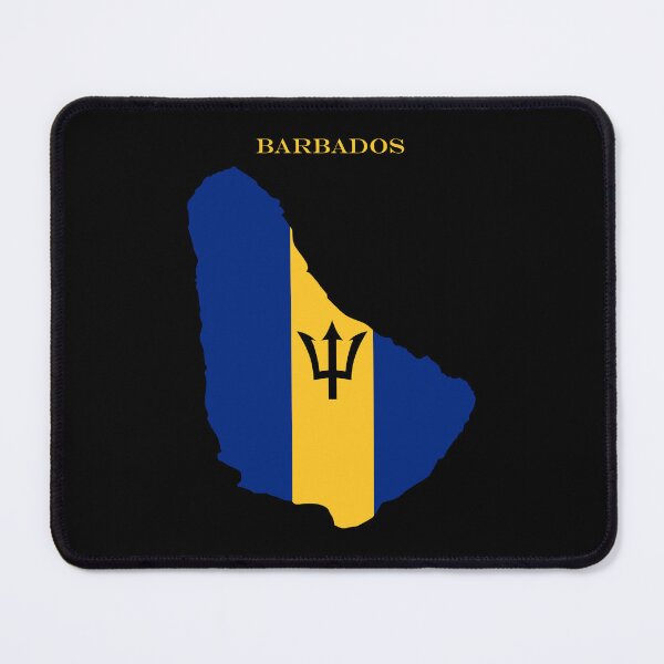 Item preview, Barbados Map Flag Silhouette Barbadian Heritage Gift designed and sold by NTGUILTY.