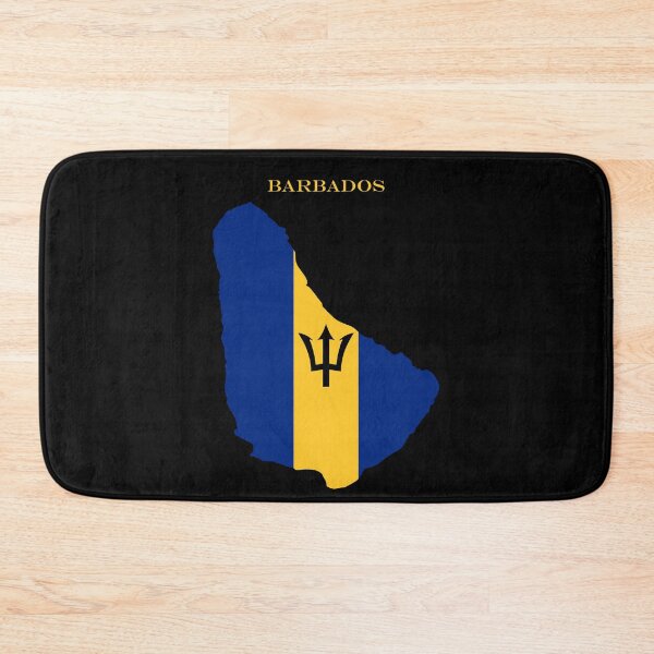 Item preview, Barbados Map Flag Silhouette Barbadian Heritage Gift designed and sold by NTGUILTY.
