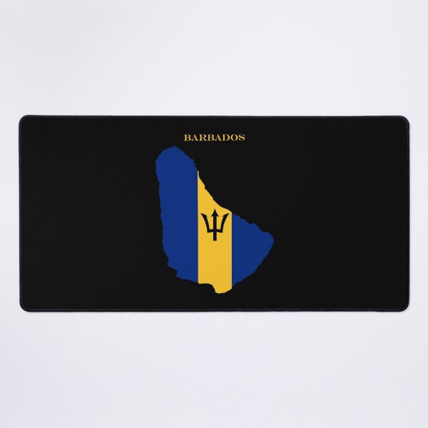 Item preview, Barbados Map Flag Silhouette Barbadian Heritage Gift designed and sold by NTGUILTY.