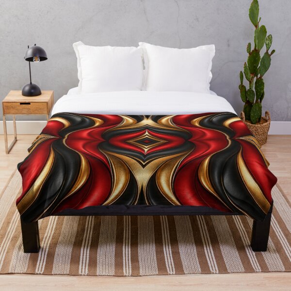 Item preview, Luxury Red Gold Abstract Design designed and sold by Bellassi.