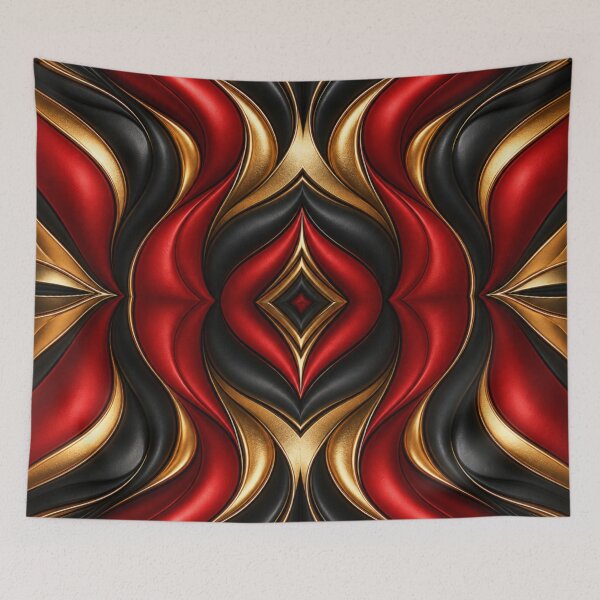 Item preview, Luxury Red Gold Abstract Design designed and sold by Bellassi.