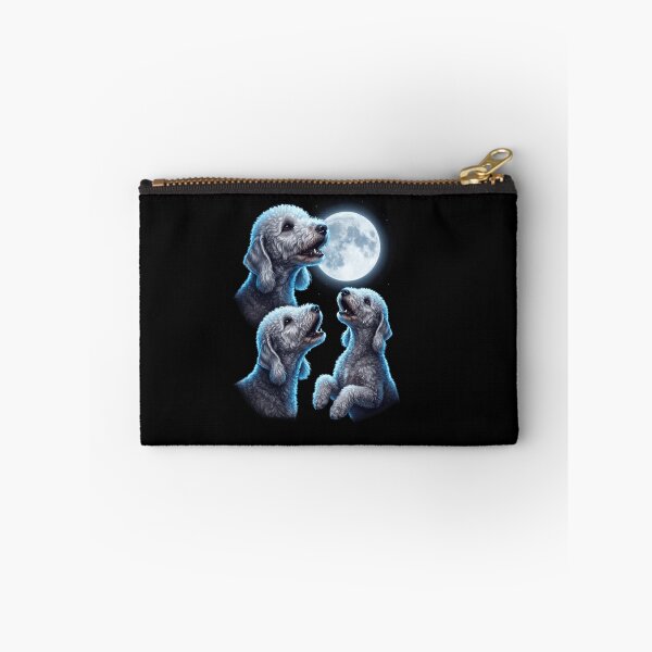 Item preview, Bedlington Terrier Howling Moon Art Dog Owner designed and sold by TerryConnells.
